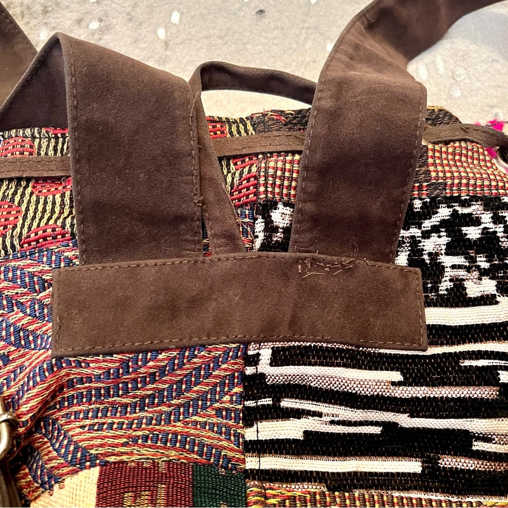 Anthro x RAJ Patchwork Leather Backpack - Picture 16 of 16